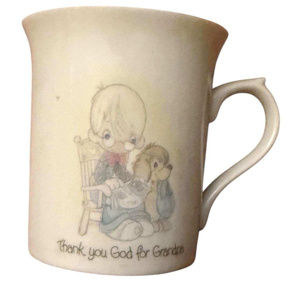 Enesco Precious Moments Grandpa Coffee Mug